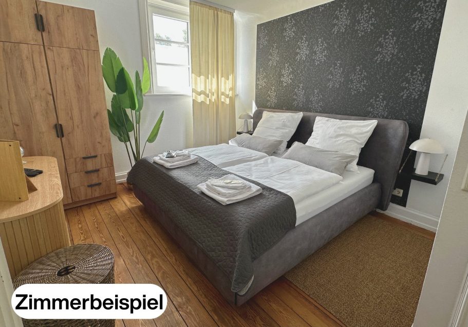 15 m², helles und freundliches Zimmer mit Duschbad
